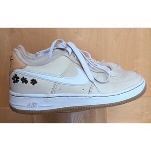 Nike Air Force One AF1 Low Beige Sanddrift White FZ1615-100 Size 5.5 Youth‎ Kids